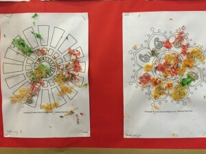 Henry and Evelyn's Indian Artwork
