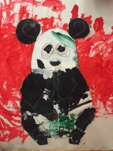 Our Panda like bamboo!
