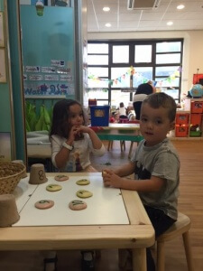 Layla and Hendrix hard at work