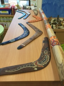 Boomerangs and a Digeryrdoo