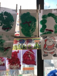 Our Pre-school's Christmas Wreaths