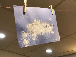 Millicent's Polar Bear Painting.
